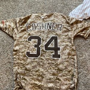 Andrew Cashner Military appreciation Padre Uniform